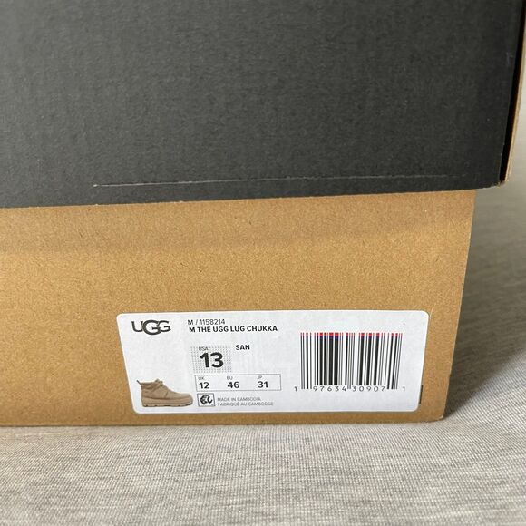 UGG Men’s Lug Chukka Water Resistant Boots main image 5
